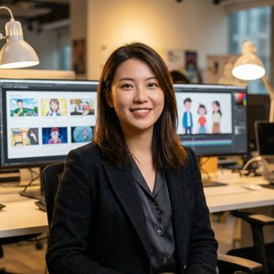 陈美娇动漫制片人林制片